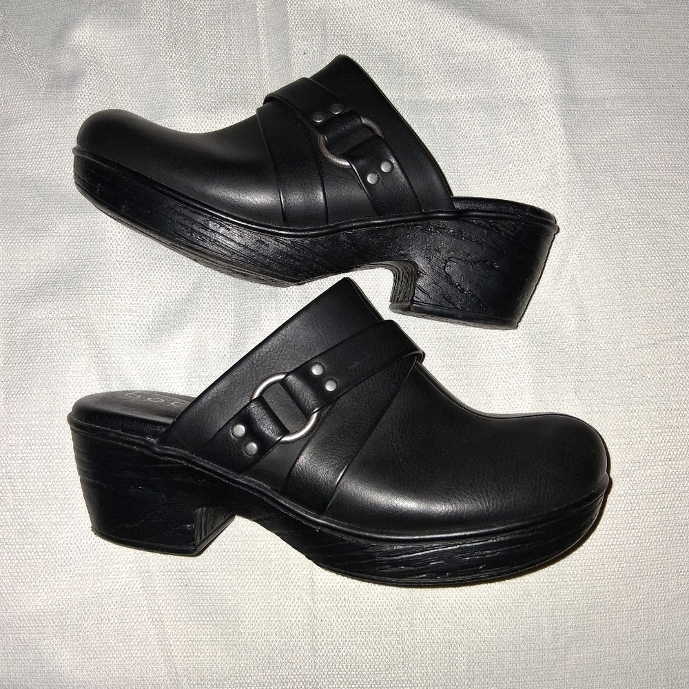 b.o.c Black Women's Clogs Size 7 Pre-owned